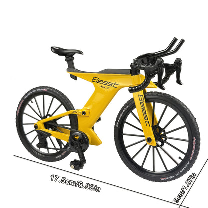 Lookrover Simulated Road Bike Racing Car Desktop Alloy Collectible Decorative Ornament Model