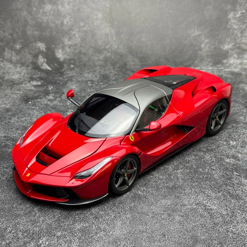 Lookrover BBR Models 1:18 Red Convertible Full-Drive Metal Car Model Holiday Gift Collection