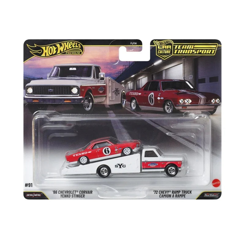 Lookrover Hot Wheels Premium Car Culture Team Transport Series Ford Honda Civic Type R 1:64