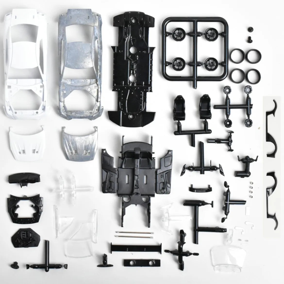Lookrover BD Build Drive 1:64 Nissan GTR R35 Handmade Assembled Diecast Model Car Collection