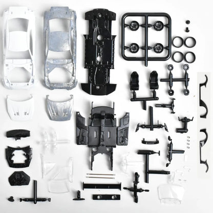 Lookrover BD Build Drive 1:64 Nissan GTR R35 Handmade Assembled Diecast Model Car Collection