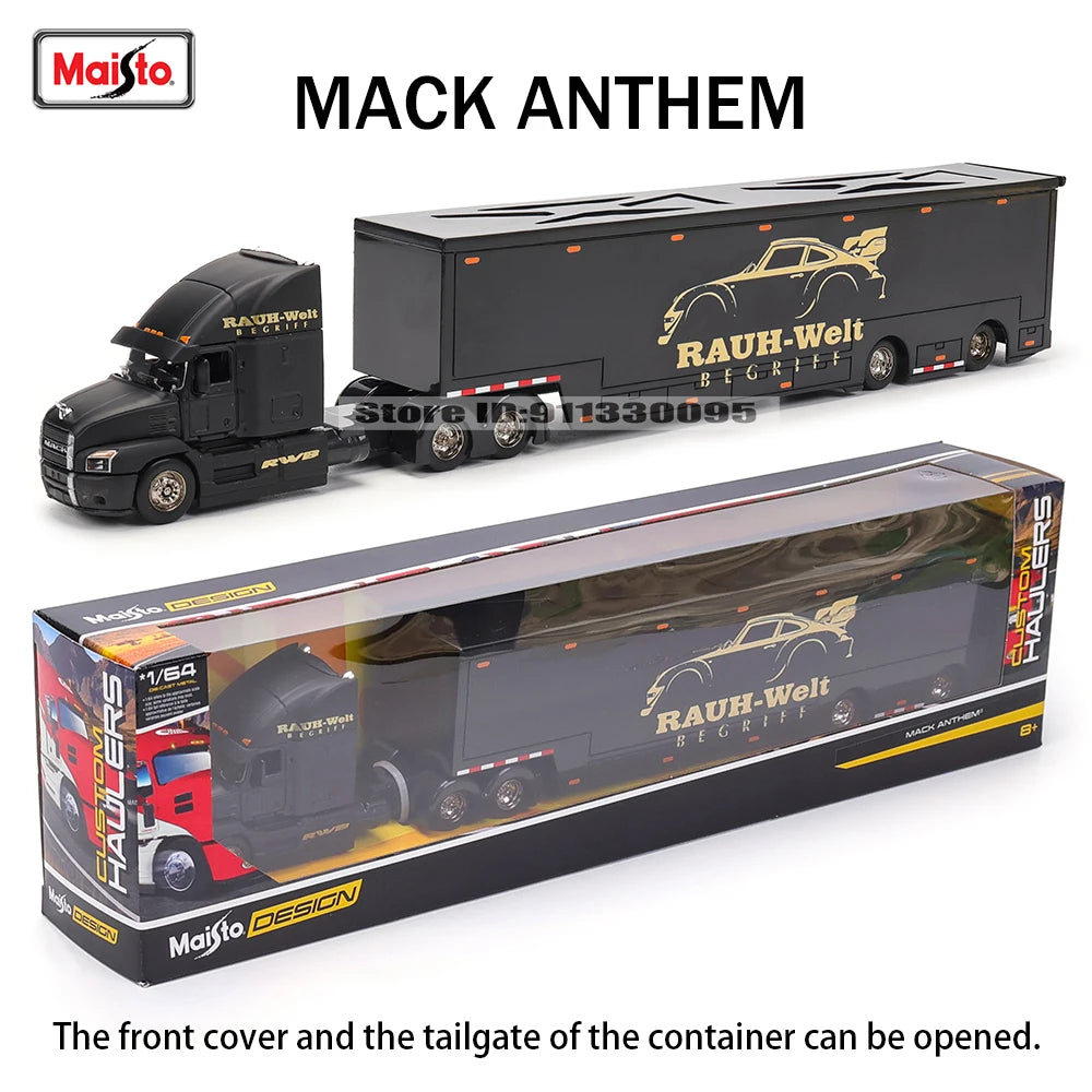 Lookrover Maisto 1:64 International LoneStar Car Trailer Elite Transport Diecast Precision Model Gift