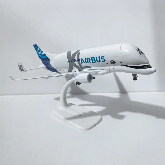 Lookrover Jason Tutu 20cm Airbus Beluga Diecast Metal Airplane Model Aircraft Collect Gift