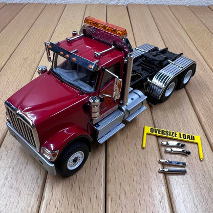 Lookrover American HX520 Truck 1:50 Diecast Metal Model Furniture Display Collection Toy for Children
