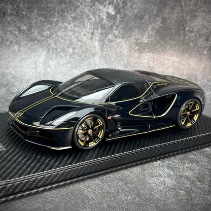 Original Lotus Car Model Lotus Evija Pure Electric Supercar Cars Model 1/18 Simulation Alloy Cars Ornament Boy Collection Gift