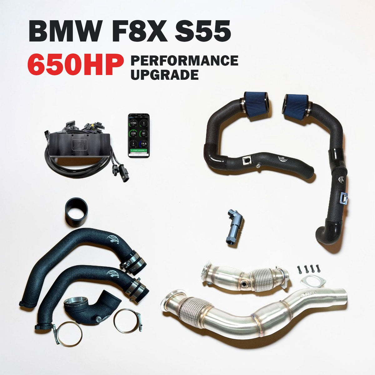 Upgrade de performanță de 650 CP pentru BMW S55 F87 M2, F80 M3, F82 M4