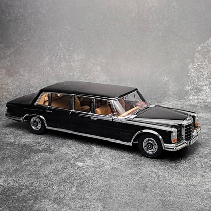 Lookrover KK Scale 1:18 Mercedes-Benz 600 W100 Pullman Alloy Diecast Model Static Display Gift