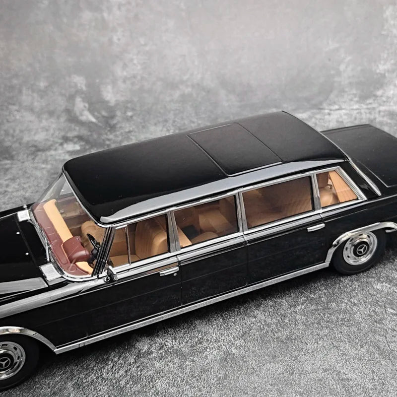 Lookrover KK Scale 1:18 Mercedes-Benz 600 W100 Pullman Alloy Diecast Model Static Display Gift