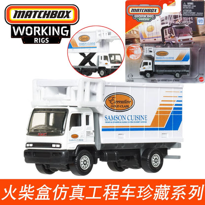 Lookrover Matchbox Working Rigs Rescue Tow Truck N3242 Diecast City Service Fleet Engineering Model Gift