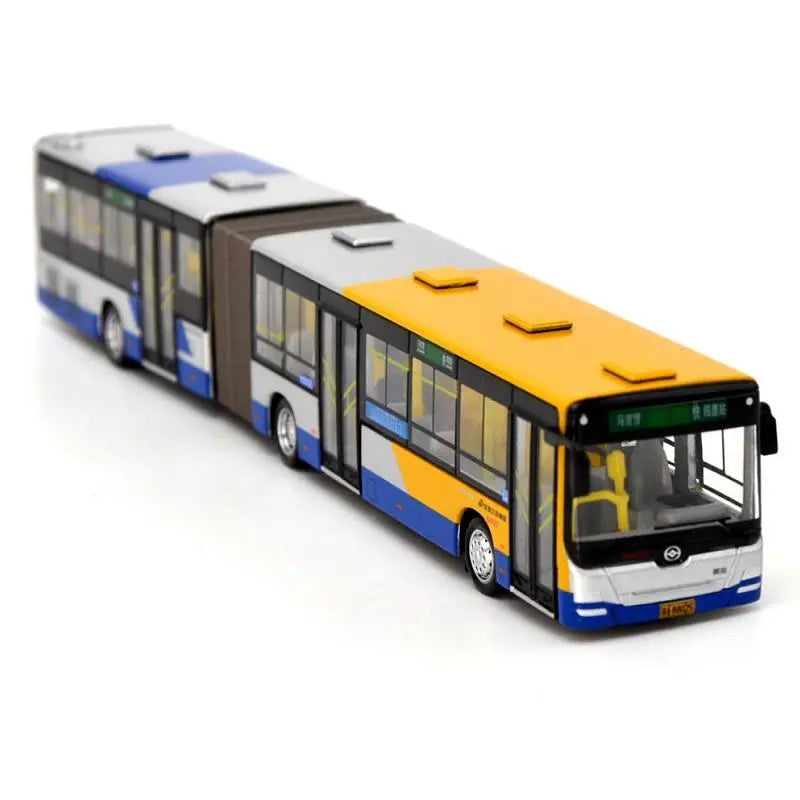 Lookrover Huanghai DD6181S02 Bus Express Route 1 1:110 Diecast Collectible Model Car Toy for Boys