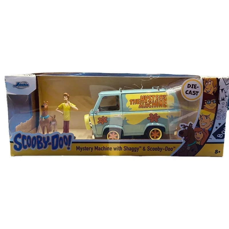 Lookrover JADA 1:24 Scooby-Doo Animal Bus Alloy Simulation Car Model Collection Toy Ornament