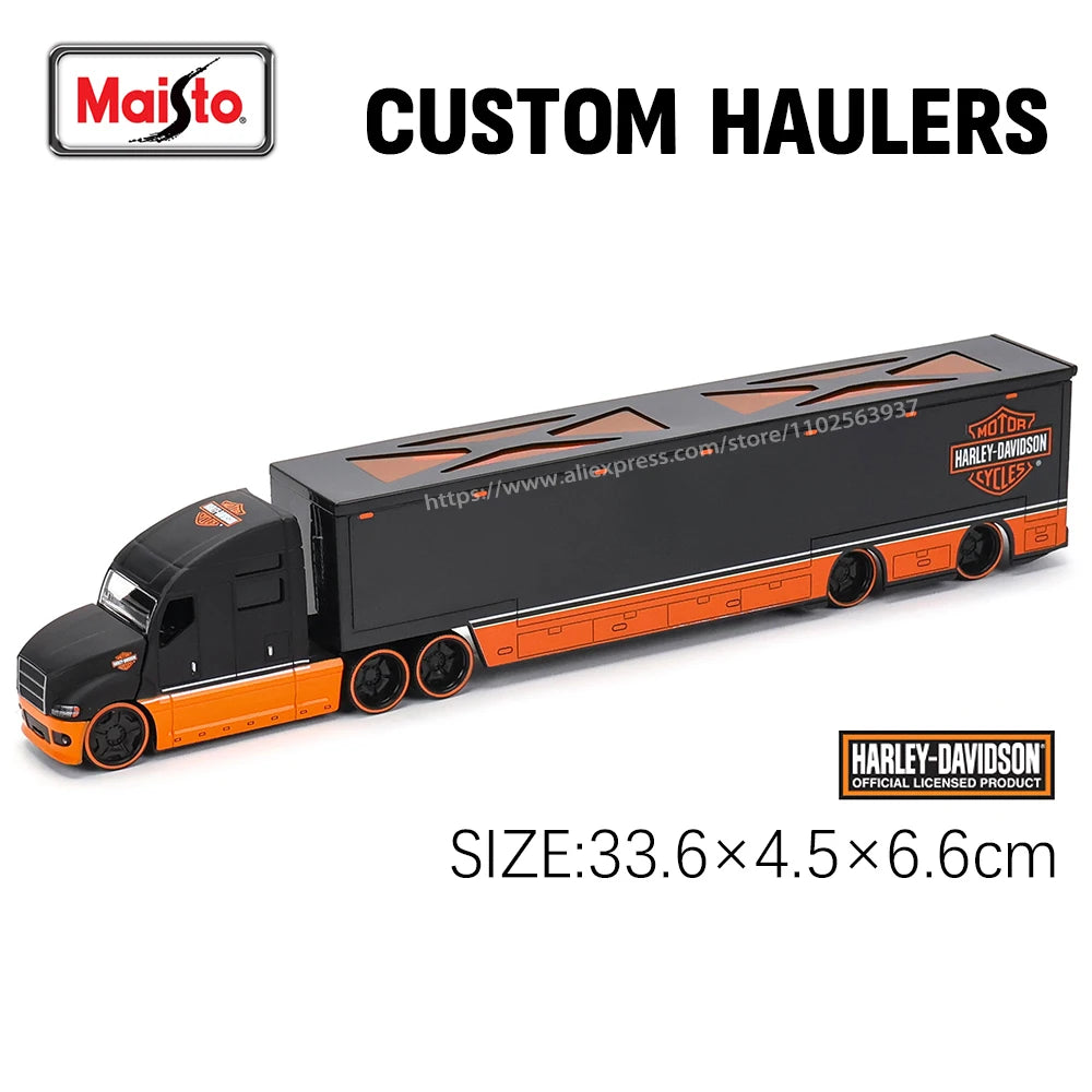 Lookrover Maisto 1:64 International LoneStar Car Trailer Elite Transport Diecast Precision Model Gift