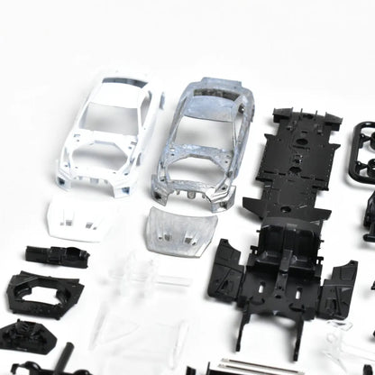 Lookrover BD Build Drive 1:64 Nissan GTR R35 Handmade Assembled Diecast Model Car Collection