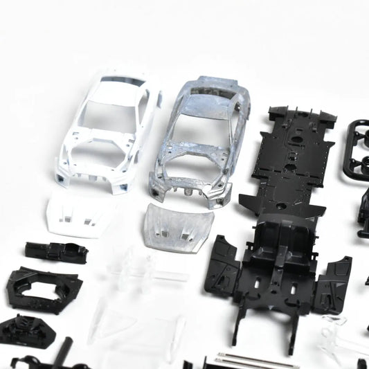 Lookrover BD Build Drive 1:64 Nissan GTR R35 Handmade Assembled Diecast Model Car Collection