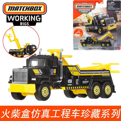 Lookrover Matchbox Working Rigs Rescue Tow Truck N3242 Diecast City Service Fleet Engineering Model Gift