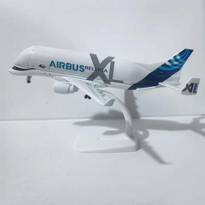 Lookrover Jason Tutu 20cm Airbus Beluga Diecast Metal Airplane Model Aircraft Collect Gift