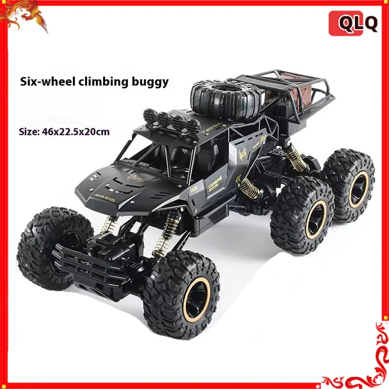 Lookrover 46cm 6-Wheel RC Off-Road Climbing Vehicle Rechargeable High-Speed Children's Toy