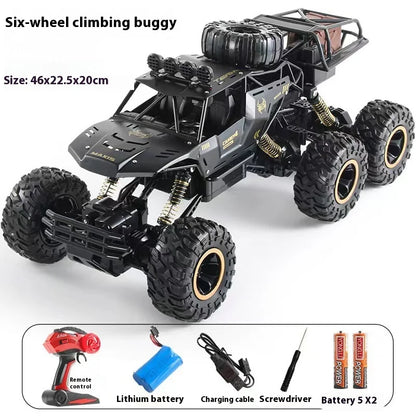 Lookrover 46cm 6-Wheel RC Off-Road Climbing Vehicle Rechargeable High-Speed Children's Toy
