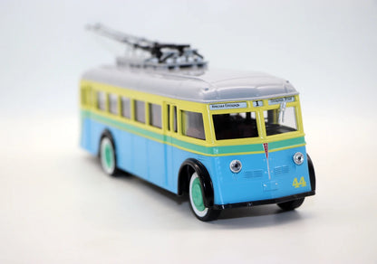 Lookrover Soviet JaTb 1 Trolleybus 1:43 Diecast Alloy Model Russian Modimio Collection Gift