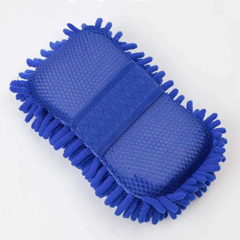 Lookrover Microfiber Car Wash Gloves Ultra Absorbent Scratch-Free Auto Cleaning Tool 1/2pcs