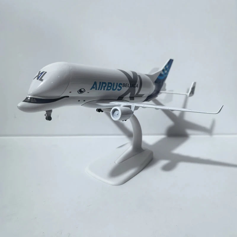 Lookrover Jason Tutu 20cm Airbus Beluga Diecast Metal Airplane Model Aircraft Collect Gift