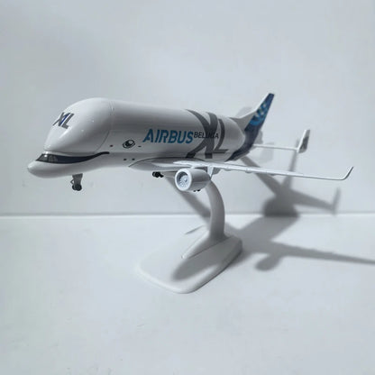 Lookrover Jason Tutu 20cm Airbus Beluga Diecast Metal Airplane Model Aircraft Collect Gift