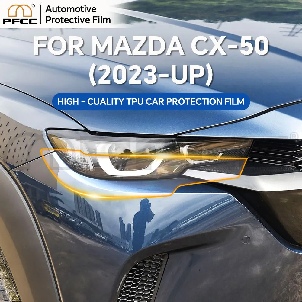 Precut PPF for Mazda CX-50 (2023–2025) | TPU Headlight, Mirror &amp; Pillar Paint Protection Film