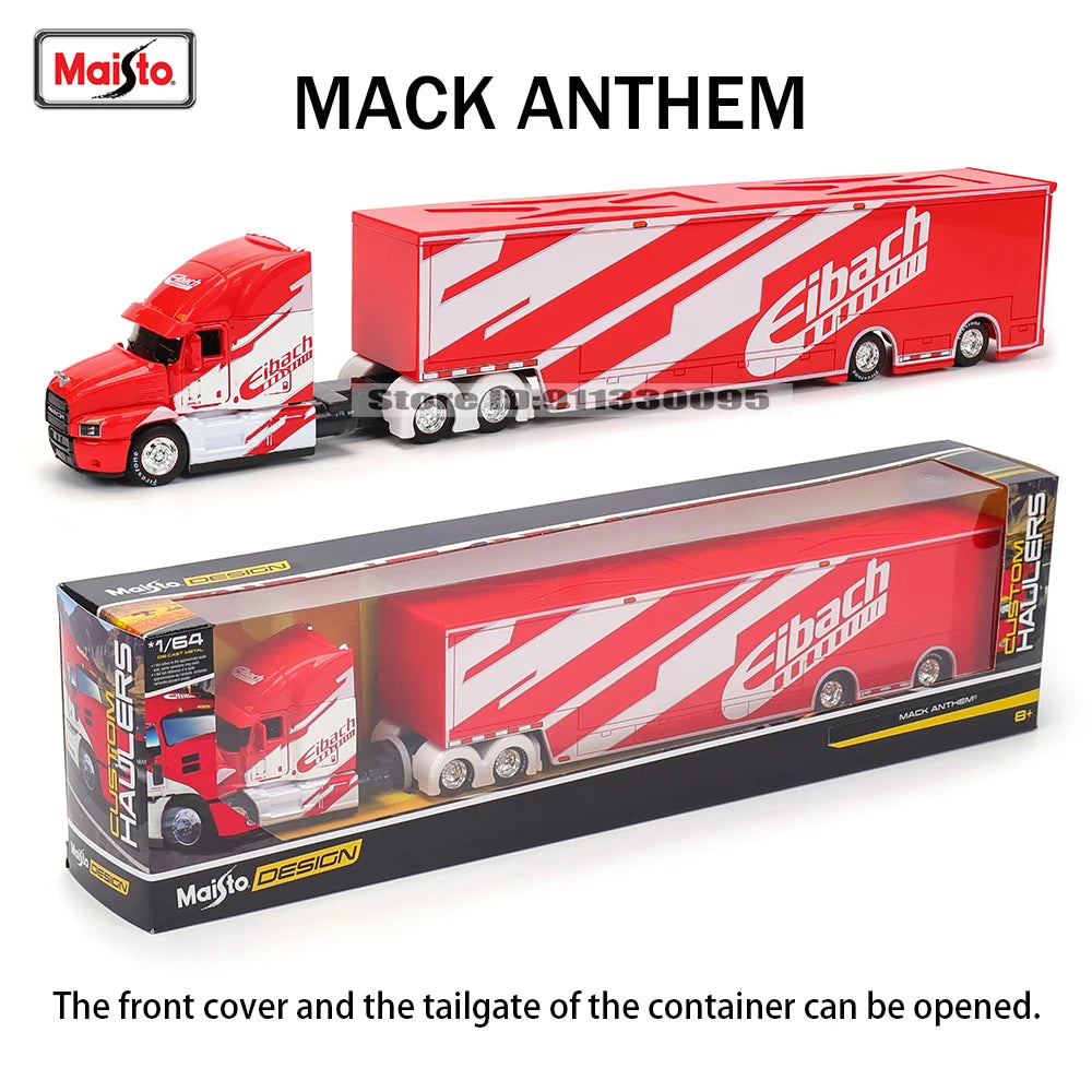 Lookrover Maisto 1:64 International LoneStar Car Trailer Elite Transport Diecast Precision Model Gift
