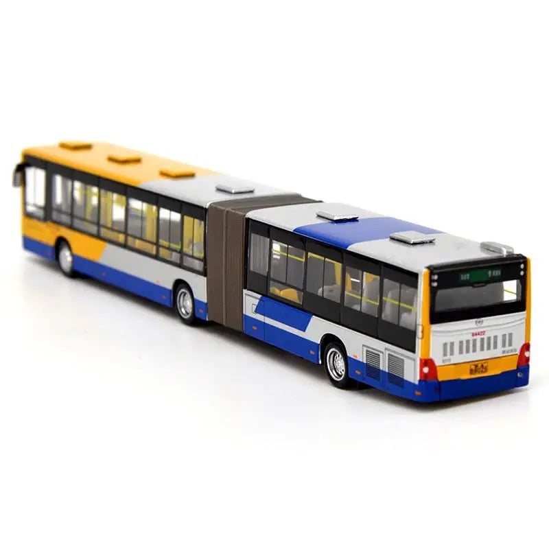 Lookrover Huanghai DD6181S02 Bus Express Route 1 1:110 Diecast Collectible Model Car Toy for Boys