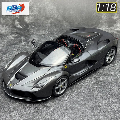 Lookrover BBR Models 1:18 Red Convertible Full-Drive Metal Car Model Holiday Gift Collection