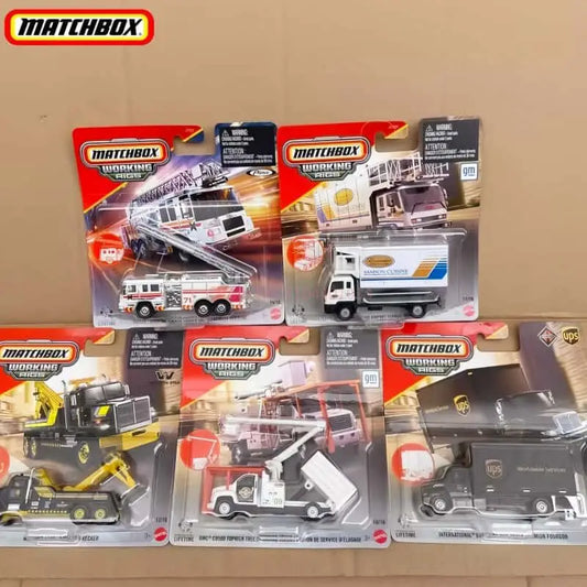 Lookrover Matchbox Working Rigs Rescue Tow Truck N3242 Diecast City Service Fleet Engineering Model Gift