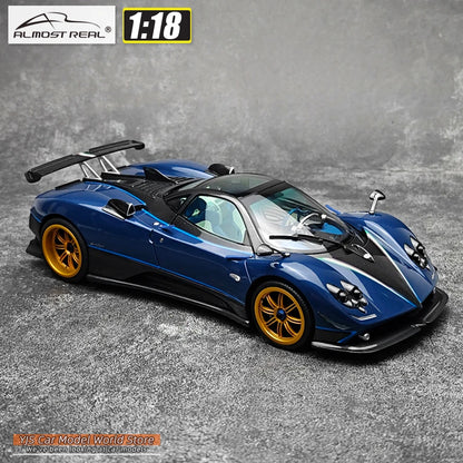 Lookrover Almost Real 1:18 Pagani Zonda Tricolore 2010 Alloy Diecast Car Model Collection Gift
