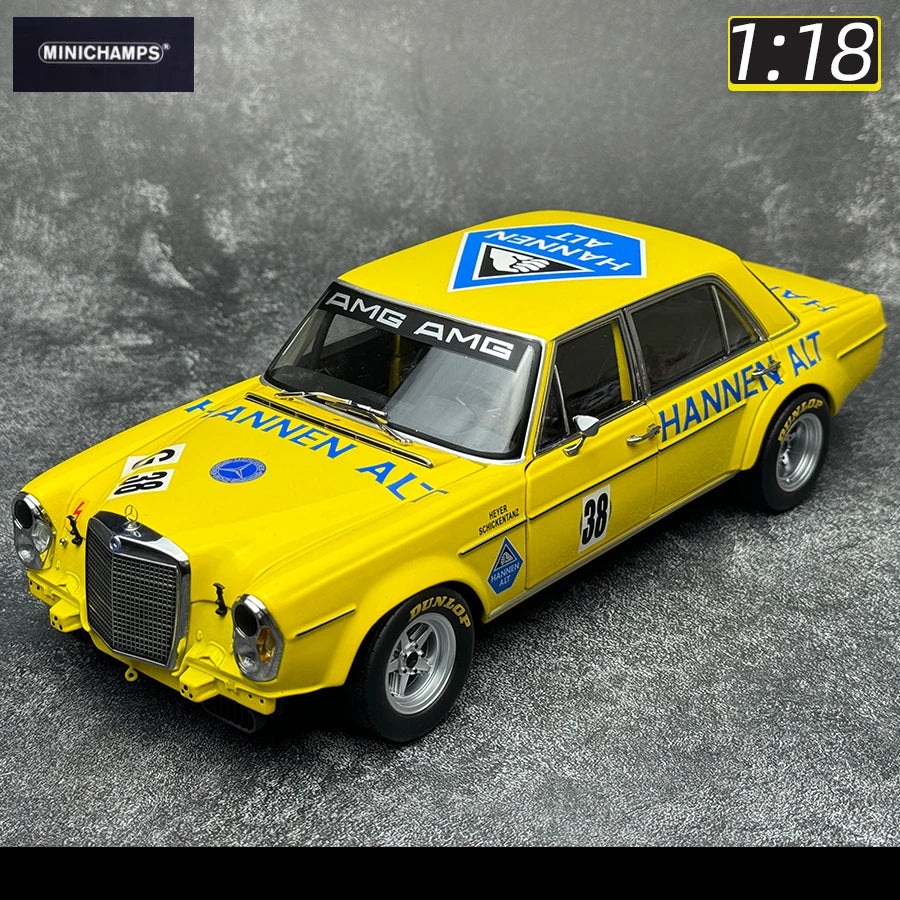 Lookrover Minichamps 1:18 Mercedes 300SEL 6.8 1971 Classic Diecast Car Model Static Display
