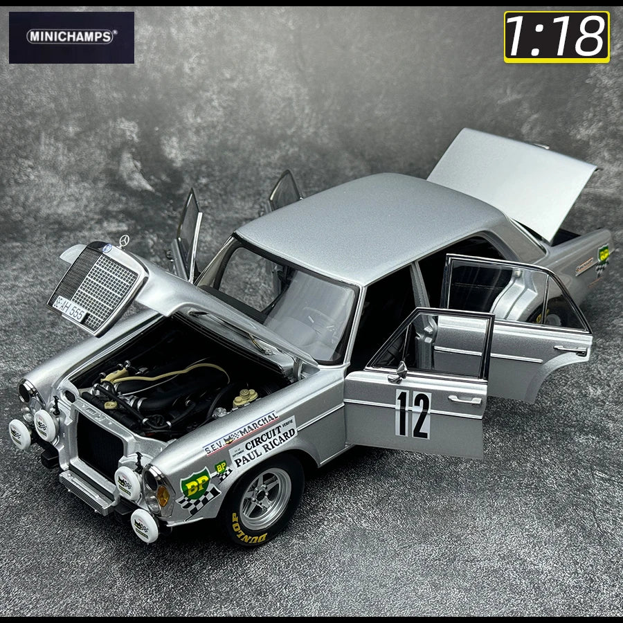 Lookrover Minichamps 1:18 Mercedes 300SEL 6.8 1971 Classic Diecast Car Model Static Display