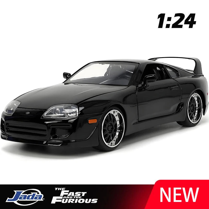 Lookrover Toyota Supra 1995 1:24 Alloy Diecast Car Model Miniature Scale Toy for Children