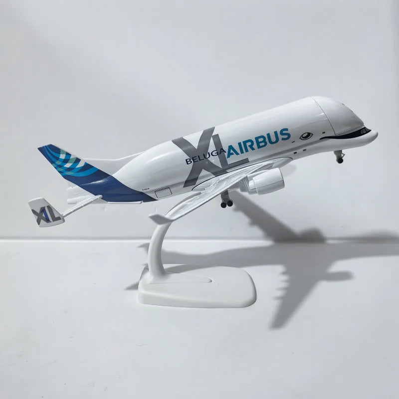 Lookrover Jason Tutu 20cm Airbus Beluga Diecast Metal Airplane Model Aircraft Collect Gift