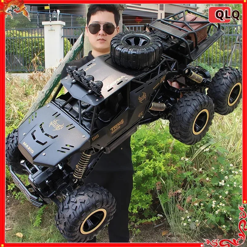 Lookrover 46cm 6-Wheel RC Off-Road Climbing Vehicle Rechargeable High-Speed Children's Toy