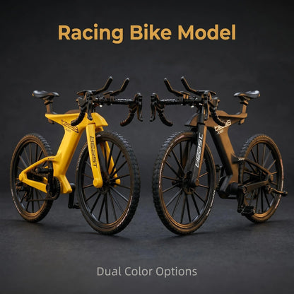 Lookrover Simulated Road Bike Racing Car Desktop Alloy Collectible Decorative Ornament Model