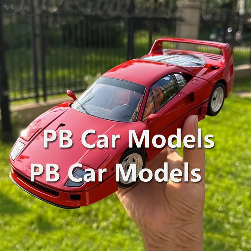 Lookrover Kyosho 1:18 Ferrari F40 Alloy Full-Open Door Diecast Car Model Collectible