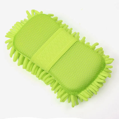 Lookrover Microfiber Car Wash Gloves Ultra Absorbent Scratch-Free Auto Cleaning Tool 1/2pcs