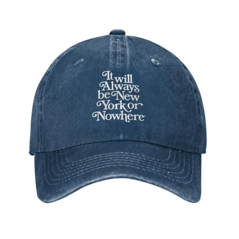 Lookrover Personalized New York Cotton Baseball Cap Adjustable Dad Hat Unisex Outdoor Autumn