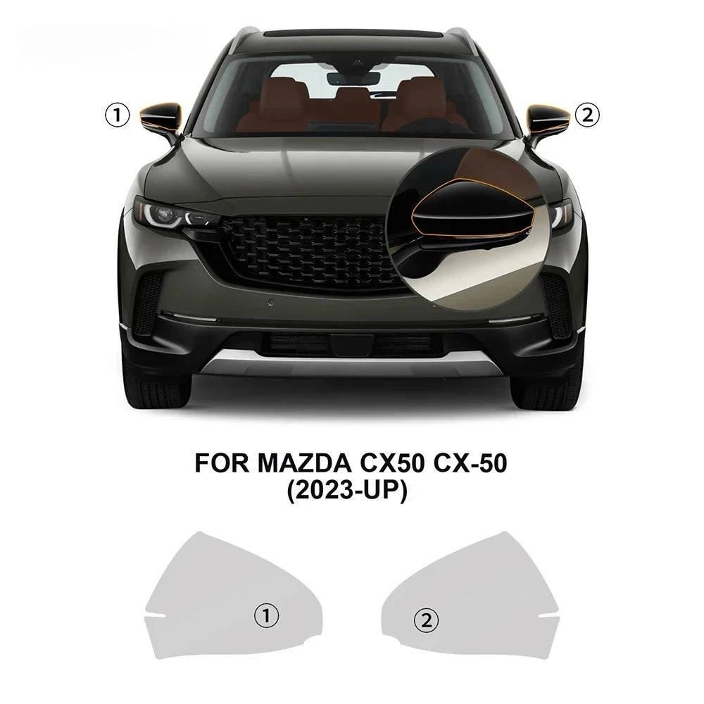 Precut PPF for Mazda CX-50 (2023–2025) | TPU Headlight, Mirror &amp; Pillar Paint Protection Film