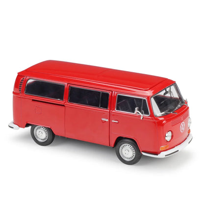 Lookrover WELLY 1:24 Volkswagen T2 Bus 1972 Diecast Alloy Classic Car Model Toy Kid Gift Collection