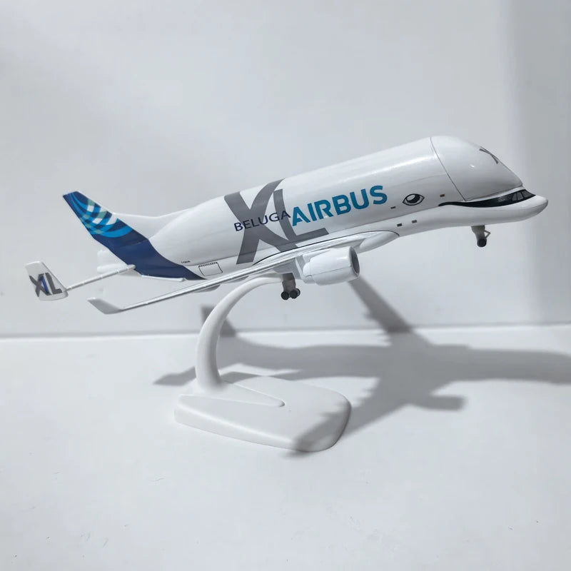 Lookrover Jason Tutu 20cm Airbus Beluga Diecast Metal Airplane Model Aircraft Collect Gift