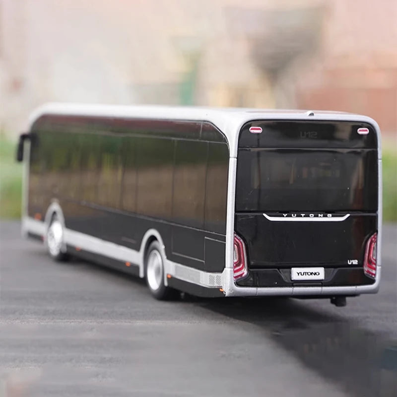 Lookrover Yutong U12 Pure Electric Bus 1:42 Alloy Model Static Display Collectible Souvenir Gift