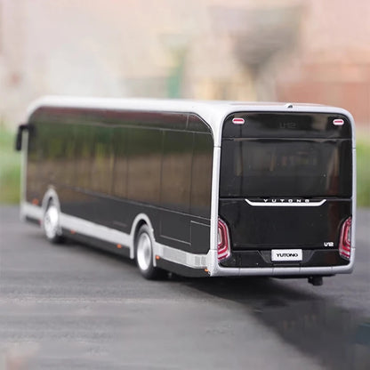 Lookrover Yutong U12 Pure Electric Bus 1:42 Alloy Model Static Display Collectible Souvenir Gift