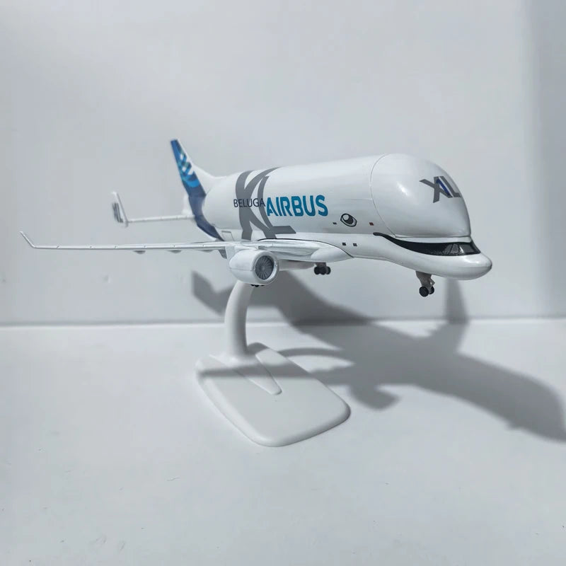 Lookrover Jason Tutu 20cm Airbus Beluga Diecast Metal Airplane Model Aircraft Collect Gift