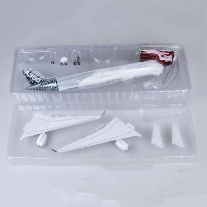 Lookrover Airbus A350 Prototype XWB Airplane Model 1/142 Scale 47cm Diecast Resin with Lights