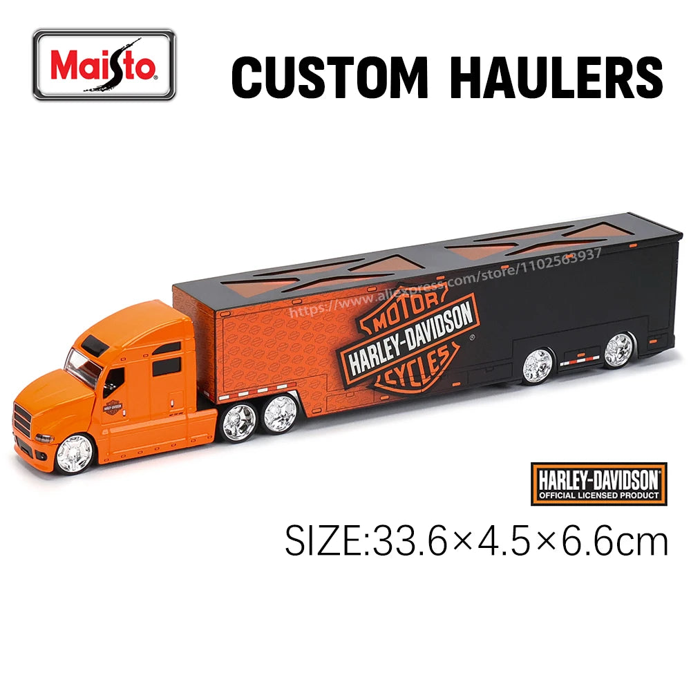 Lookrover Maisto 1:64 International LoneStar Car Trailer Elite Transport Diecast Precision Model Gift