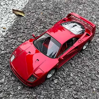 Lookrover Kyosho 1:18 Ferrari F40 Alloy Full-Open Door Diecast Car Model Collectible